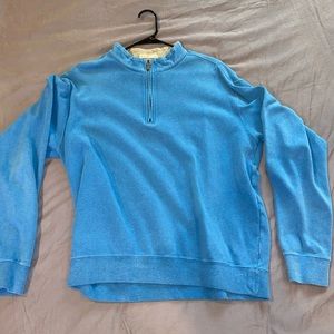 Mens Peter Millar Quarter Zip. Large.